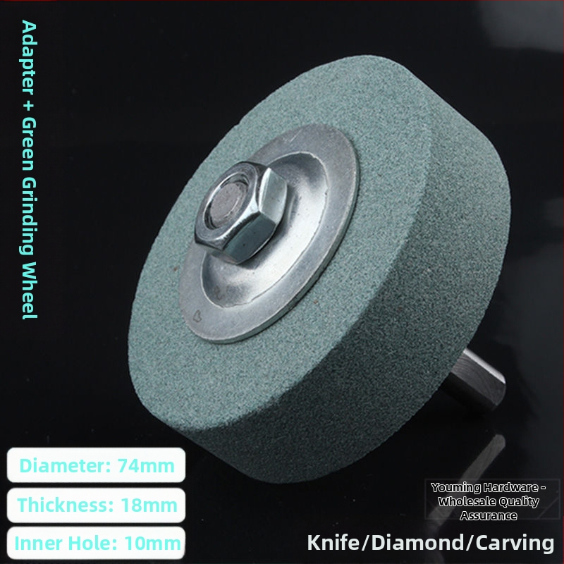 Αξεσουάρ ακονίσματος μαχαιριών για χειροκίνητο και ηλεκτρικό τρυπάνι • δίσκος λείανσης από ανοξείδωτο ατσάλι • λίθος γυαλίσματος • κυκλικός δίσκος λείανσης