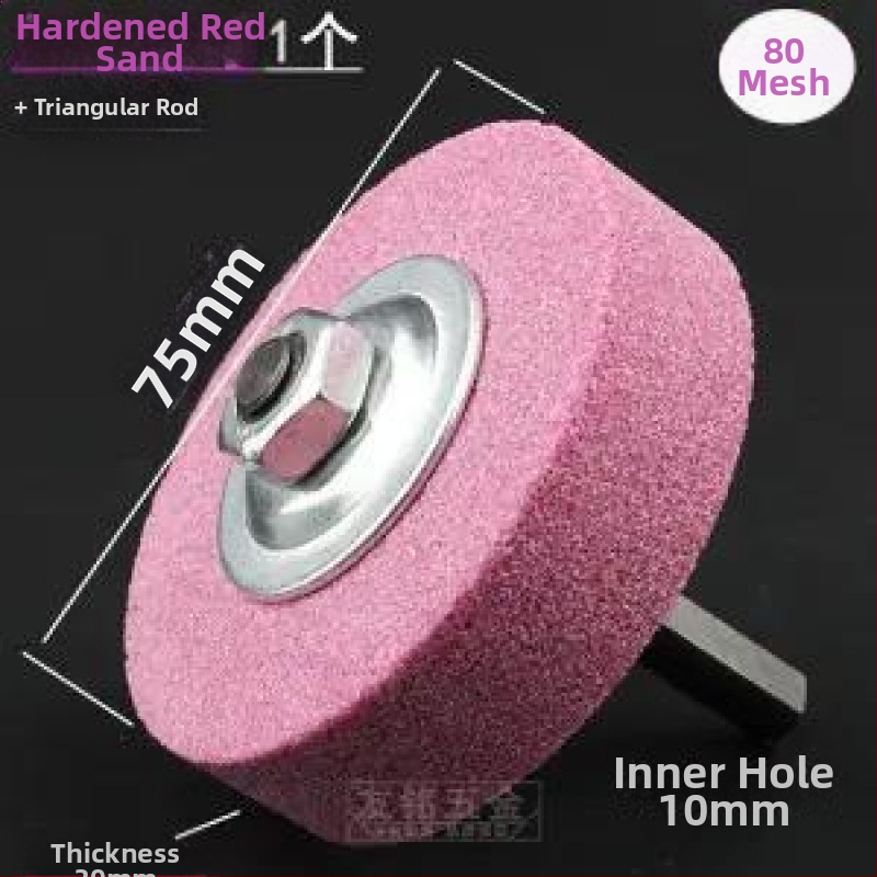 Αξεσουάρ ακονίσματος μαχαιριών για χειροκίνητο και ηλεκτρικό τρυπάνι • δίσκος λείανσης από ανοξείδωτο ατσάλι • λίθος γυαλίσματος • κυκλικός δίσκος λείανσης