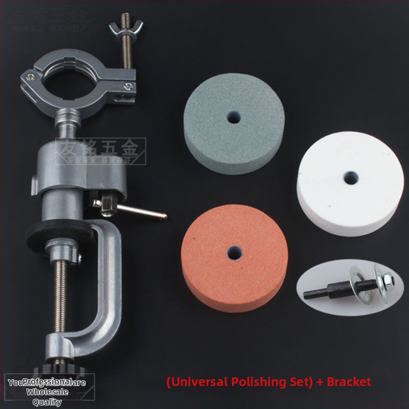 Αξεσουάρ ακονίσματος μαχαιριών για χειροκίνητο και ηλεκτρικό τρυπάνι • δίσκος λείανσης από ανοξείδωτο ατσάλι • λίθος γυαλίσματος • κυκλικός δίσκος λείανσης