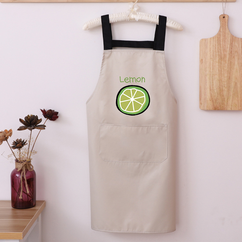 Manda Meng bez piedurknēm priekšauts, Korejiešu stila, ūdensizturīgs, mājas virtuvei