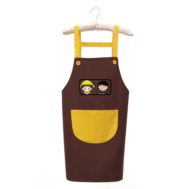 Manda Meng bez piedurknēm priekšauts, Korejiešu stila, ūdensizturīgs, mājas virtuvei