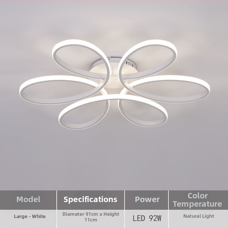 Φωτιστικό οροφής LED, μοντέλο X079, 220V, κάλυψη 15–30 μ², CRI ≥95