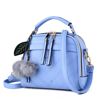 Sugar Heart Princess κορεατικού στυλ PU τσάντα ώμου, τετράγωνο Shell-Type σχήμα, φερμουάρ