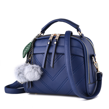 Sugar Heart Princess κορεατικού στυλ PU τσάντα ώμου, τετράγωνο Shell-Type σχήμα, φερμουάρ