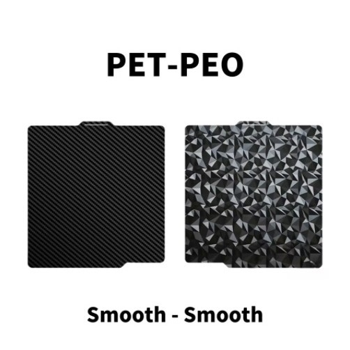 Διπρόσωπη PEI πλάκα από ατσάλι με ελατήριο για εκτυπωτή 3D P1P