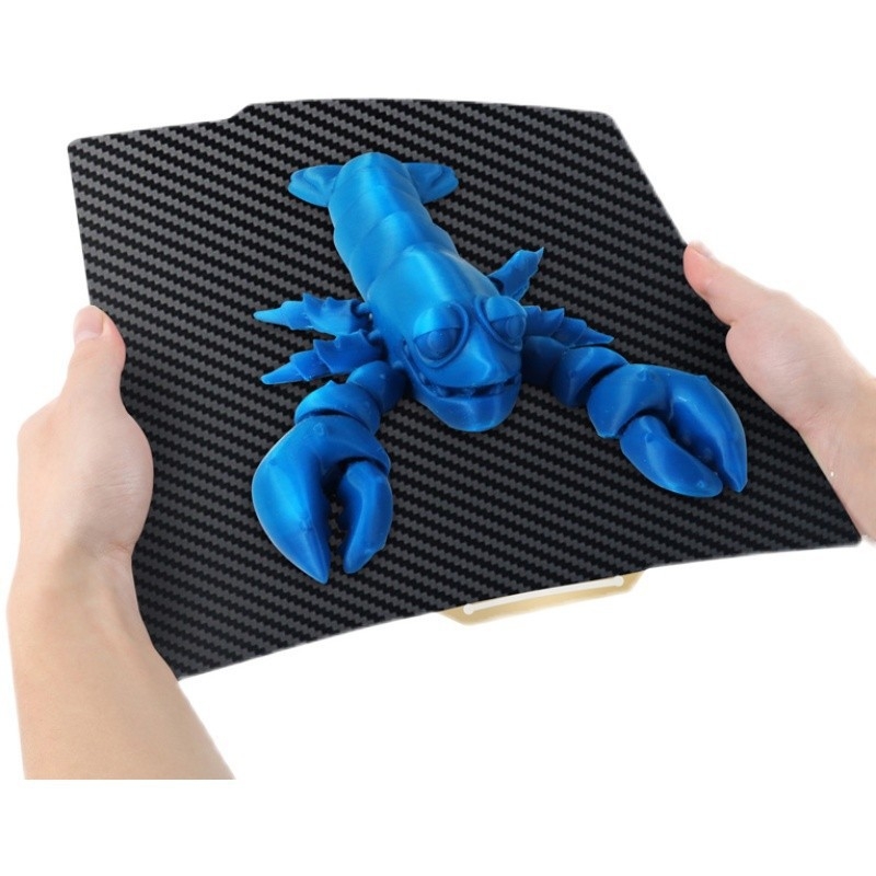 Διπρόσωπη PEI πλάκα από ατσάλι με ελατήριο για εκτυπωτή 3D P1P