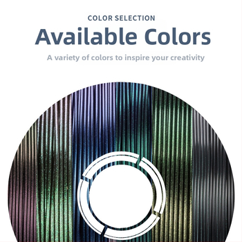 Toksen 3D PLA νήμα – σειρά Chameleon Magic, εμφάνιση που αλλάζει ανάλογα με το φως, κυκλικη διατομή