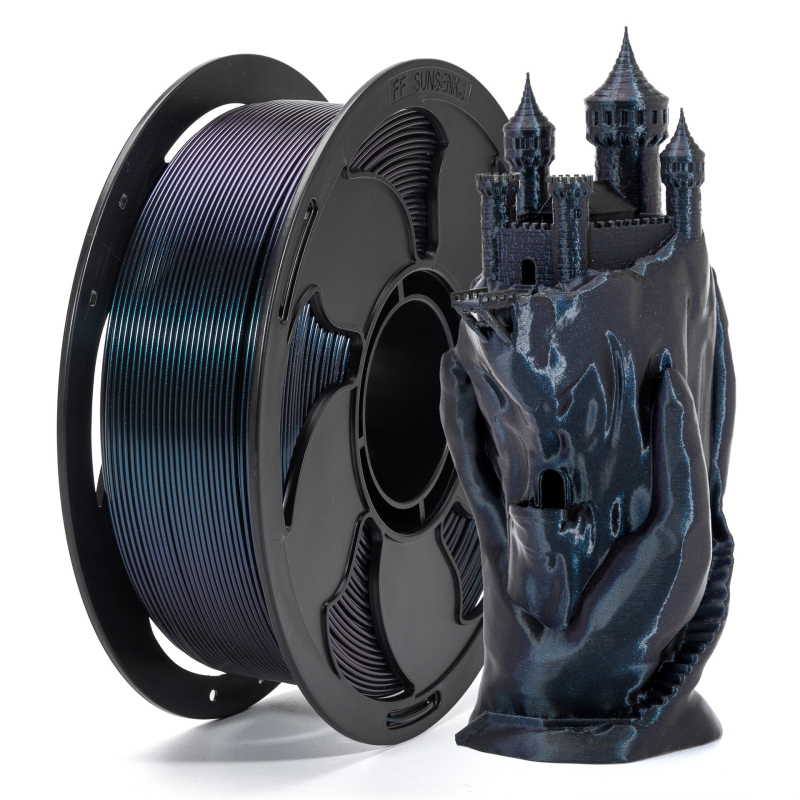 Toksen 3D PLA νήμα – σειρά Chameleon Magic, εμφάνιση που αλλάζει ανάλογα με το φως, κυκλικη διατομή