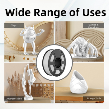 Νήμα PLA μεταξωτής επιφάνειας για 3D εκτύπωση, μεταξωτό φινίρισμα, κυκλική διατομή, μήκος 328 m, Tuochuang 3D