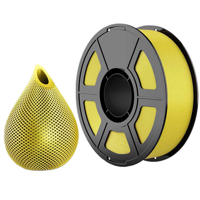 Νήμα PLA μεταξωτής επιφάνειας για 3D εκτύπωση, μεταξωτό φινίρισμα, κυκλική διατομή, μήκος 328 m, Tuochuang 3D