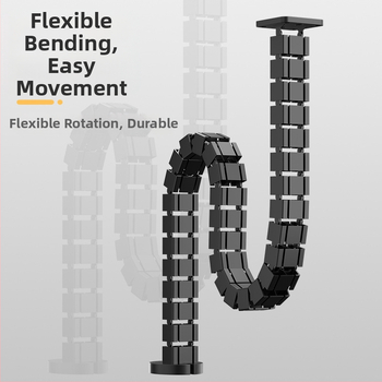 Φιδωτός σωλήνας διαχείρισης καλωδίων • Υλικό: PP • Μάρκα: Goweichi • Μοντέλο: 2024725-1 • Στυλ: Μοντέρνο απλό