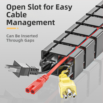 Φιδωτός σωλήνας διαχείρισης καλωδίων • Υλικό: PP • Μάρκα: Goweichi • Μοντέλο: 2024725-1 • Στυλ: Μοντέρνο απλό