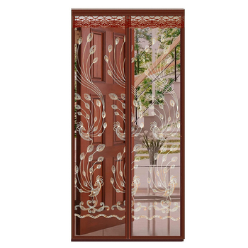 Μαγνητική πόρτα οθόνης | κουρτίνα πόρτας για υπνοδωμάτιο, μοντέρνα απλότητα, περιεκτικότητα υφάσματος 99%