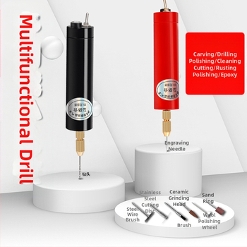 Shouli Μίνι ηλεκτρικό εργαλείο διάτρησης με τροφοδοσία USB για DIY γυάλισμα ρητίνης και τρύπημα καρυδιών