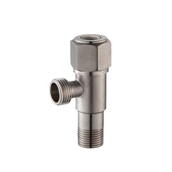 Латунен ъглов клапан, стенен монтаж, модел 8289, работно налягане 1,6 MPa, вътрешен диаметър 14 мм