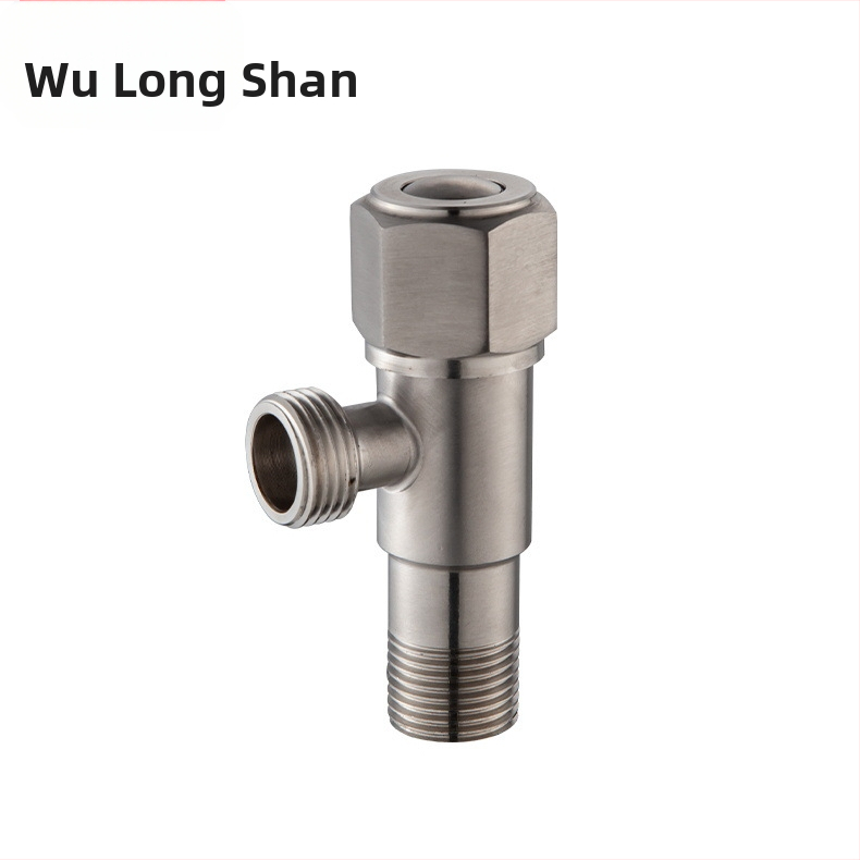 Латунен ъглов клапан, стенен монтаж, модел 8289, работно налягане 1,6 MPa, вътрешен диаметър 14 мм