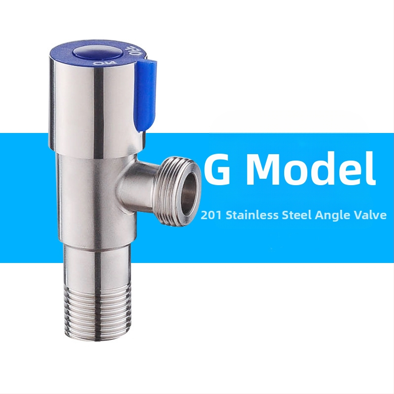 Латунен ъглов клапан, стенен монтаж, модел 8289, работно налягане 1,6 MPa, вътрешен диаметър 14 мм