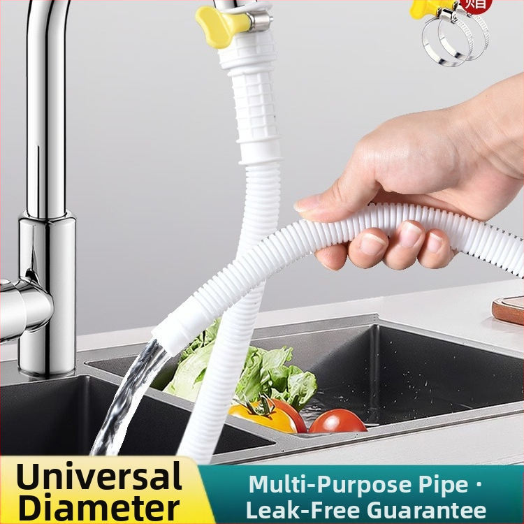 Guminė vandens žarna išplėtimas prie čiaupo