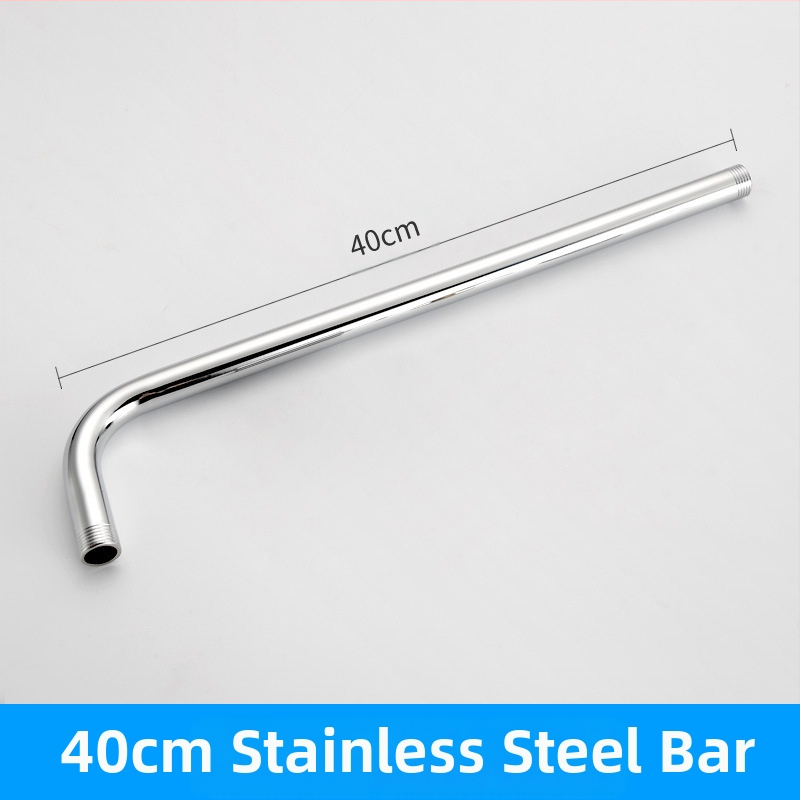 Viršutinė dušo galva su lietaus funkcija, nerūdijantis plienas, 4 taškų universalus sąsajos 2 cm, sriegio montavimas, Hongbo