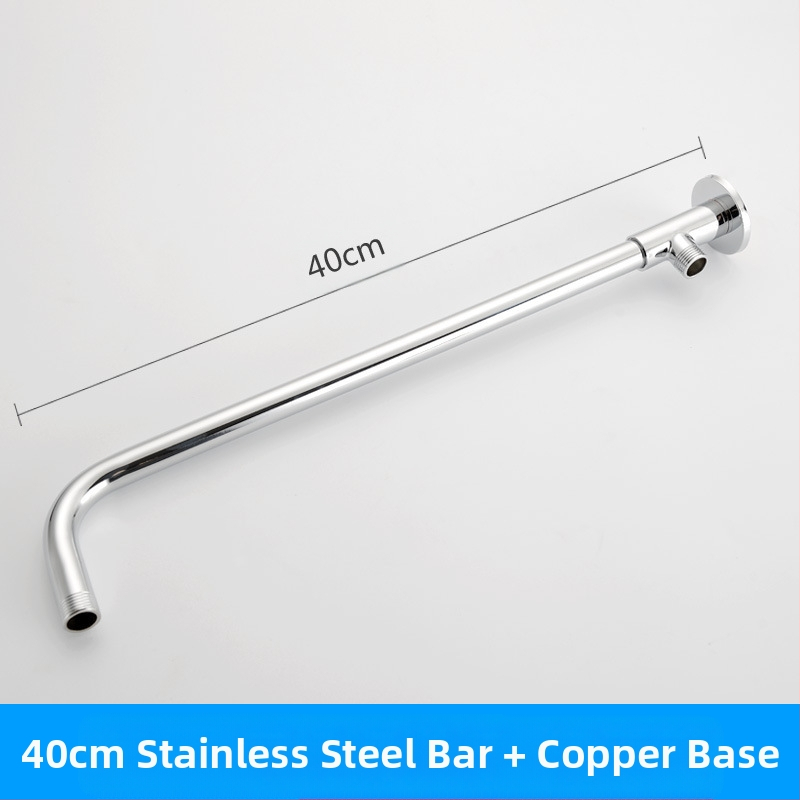 Viršutinė dušo galva su lietaus funkcija, nerūdijantis plienas, 4 taškų universalus sąsajos 2 cm, sriegio montavimas, Hongbo