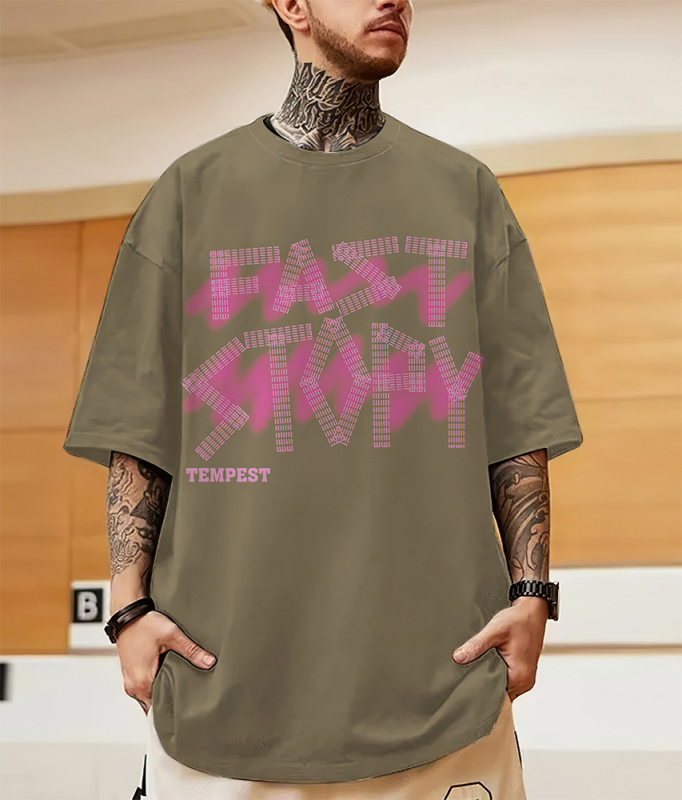 T-krekls, ielu stils, poliesters, kamuflāža, 3D drukāšana