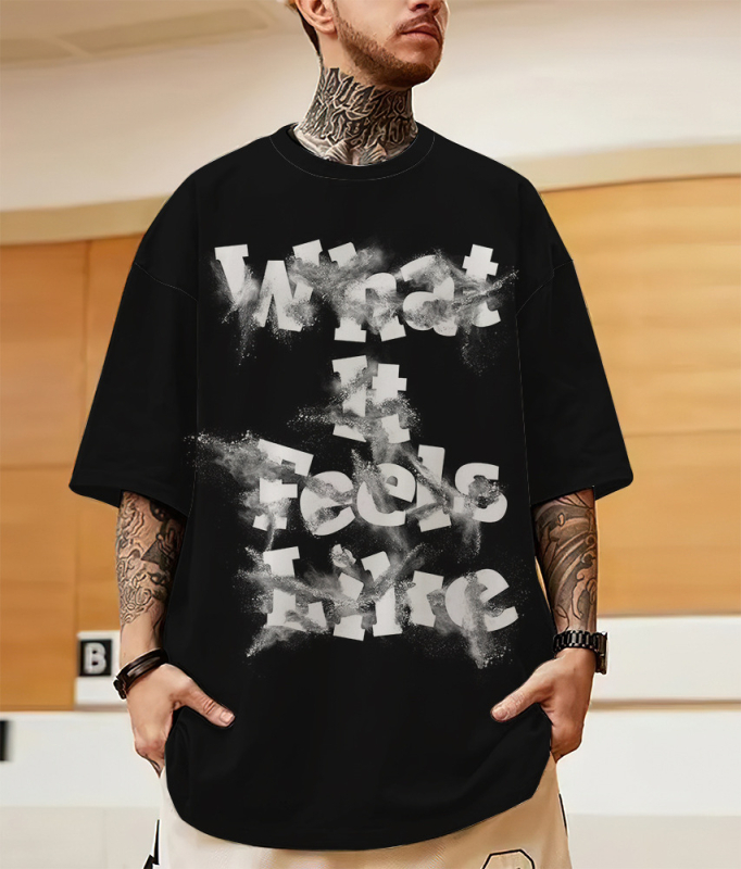 T-krekls, ielu stils, poliesters, kamuflāža, 3D drukāšana