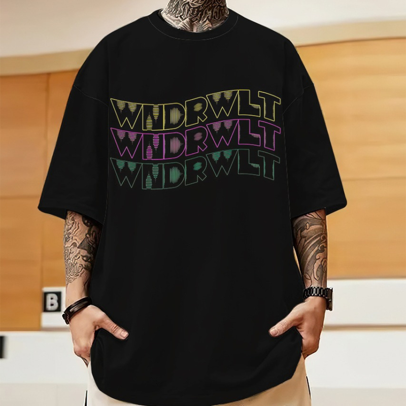 T-krekls, ielu stils, poliesters, kamuflāža, 3D drukāšana