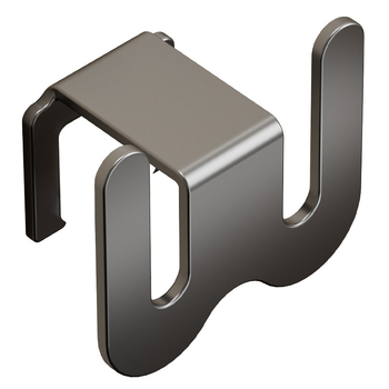 Ράφι για παντόφλες μπάνιου από ανθρακούχο ατσάλι, τοποθέτηση στον τοίχο χωρίς διάτρηση, με γάντζο αποστράγγισης, ελαφρύς πολυτελής σχεδιασμός