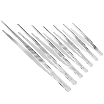 Пинсети за аквариум и растения със Straight глава – неръждаема стомана 304, анти-корозия, обработка и персонализация