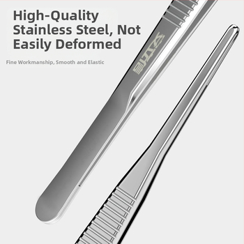 Пинсети за аквариум и растения със Straight глава – неръждаема стомана 304, анти-корозия, обработка и персонализация