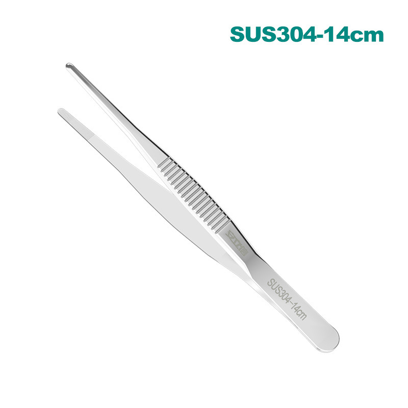 Pincetes akvārijam un augiem ar taisnu galvu – nerūsējošais tērauds 304, pretkorozijas, apstrāde un pielāgošana