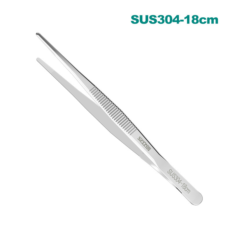 Pincetes akvārijam un augiem ar taisnu galvu – nerūsējošais tērauds 304, pretkorozijas, apstrāde un pielāgošana