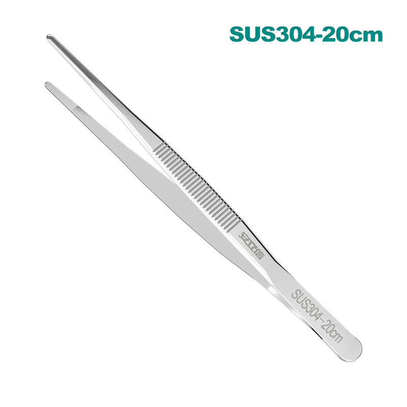 Pincetes akvārijam un augiem ar taisnu galvu – nerūsējošais tērauds 304, pretkorozijas, apstrāde un pielāgošana