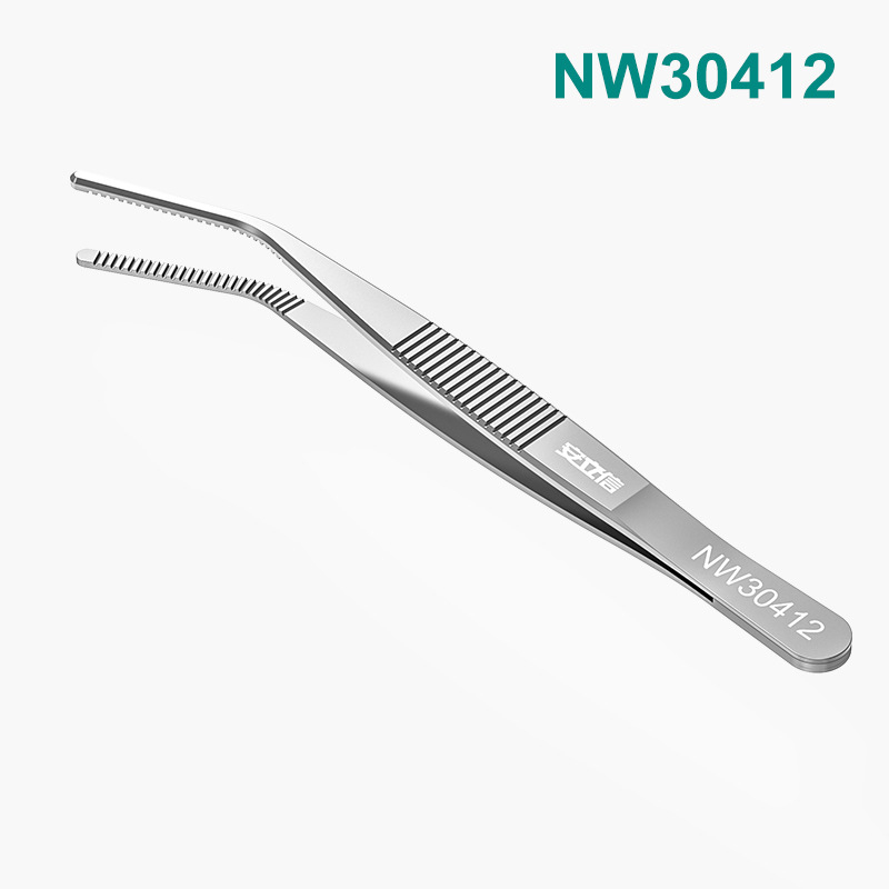 Pincetes akvārijam un augiem ar taisnu galvu – nerūsējošais tērauds 304, pretkorozijas, apstrāde un pielāgošana