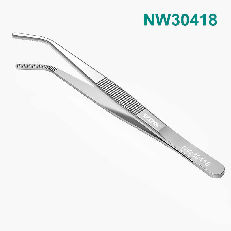 Pincetes akvārijam un augiem ar taisnu galvu – nerūsējošais tērauds 304, pretkorozijas, apstrāde un pielāgošana