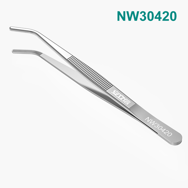 Pincetes akvārijam un augiem ar taisnu galvu – nerūsējošais tērauds 304, pretkorozijas, apstrāde un pielāgošana