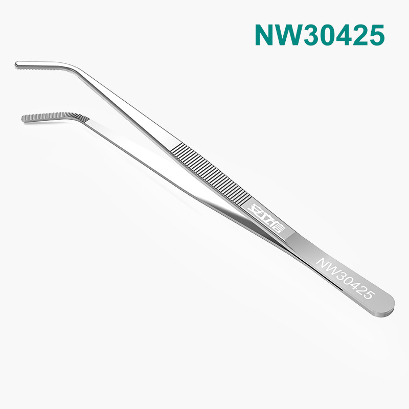 Pincetes akvārijam un augiem ar taisnu galvu – nerūsējošais tērauds 304, pretkorozijas, apstrāde un pielāgošana