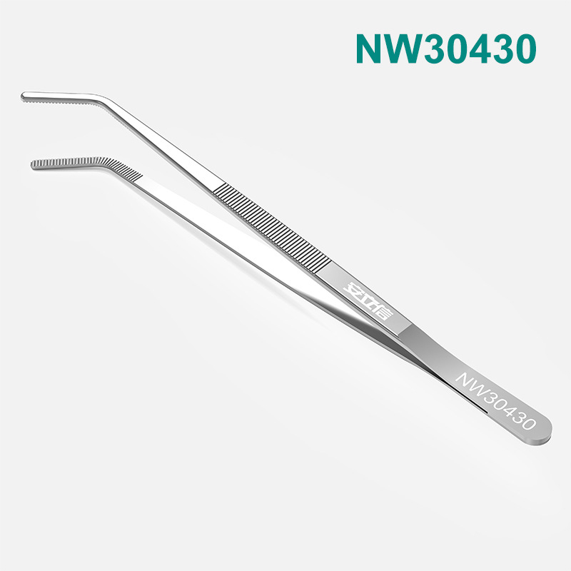 Pincetes akvārijam un augiem ar taisnu galvu – nerūsējošais tērauds 304, pretkorozijas, apstrāde un pielāgošana