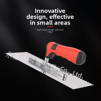 Ανοξείδωτο χωρίς βίδες μαστιλοτριβείο με οδοντωτό σκραπ για οικοδομές και γύψο (Jiulong Tools; Μοντέλο: Οδοντωτό μαχαίρι; Υλικό: Ανοξείδωτο ατσάλι)