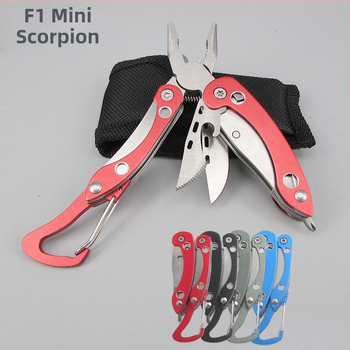 Συνδυασμένο εργαλείο πένσας-μαχαίρι με αναδιπλούμενο μύτο, λεπίδα 3,5 cm, κατάλληλο για κάμπινγκ