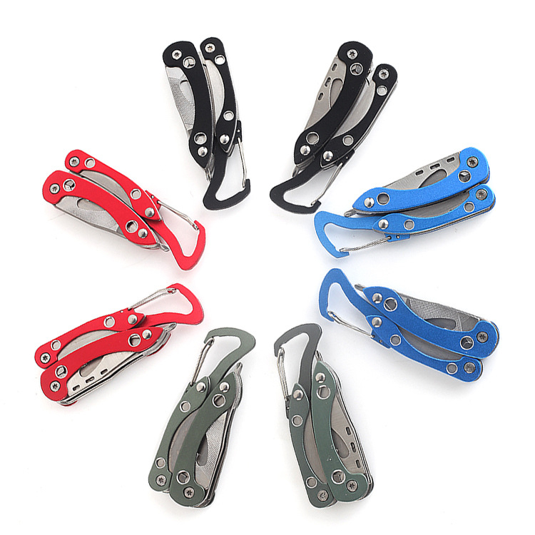 Συνδυασμένο εργαλείο πένσας-μαχαίρι με αναδιπλούμενο μύτο, λεπίδα 3,5 cm, κατάλληλο για κάμπινγκ