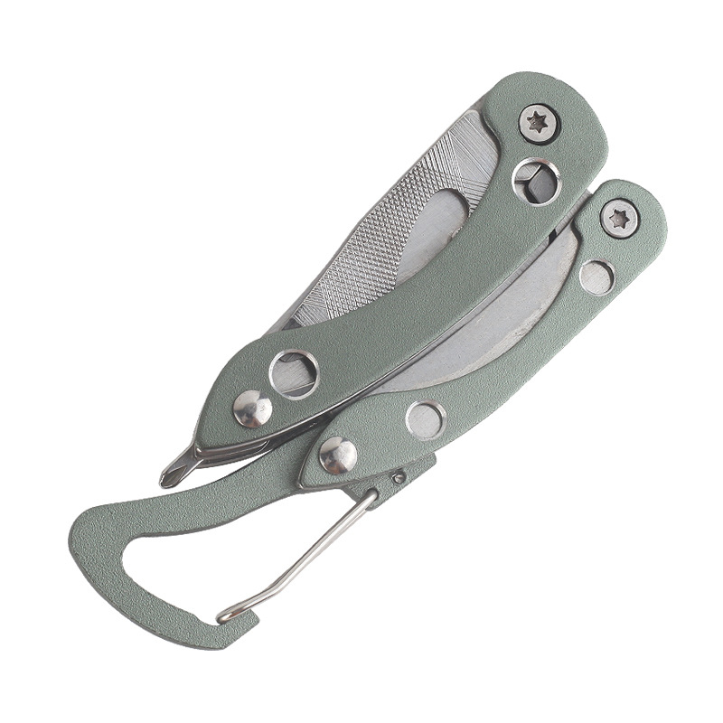 Συνδυασμένο εργαλείο πένσας-μαχαίρι με αναδιπλούμενο μύτο, λεπίδα 3,5 cm, κατάλληλο για κάμπινγκ