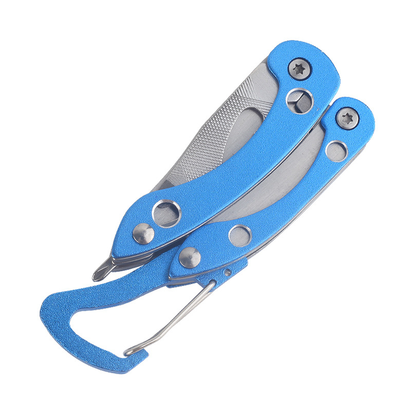 Συνδυασμένο εργαλείο πένσας-μαχαίρι με αναδιπλούμενο μύτο, λεπίδα 3,5 cm, κατάλληλο για κάμπινγκ