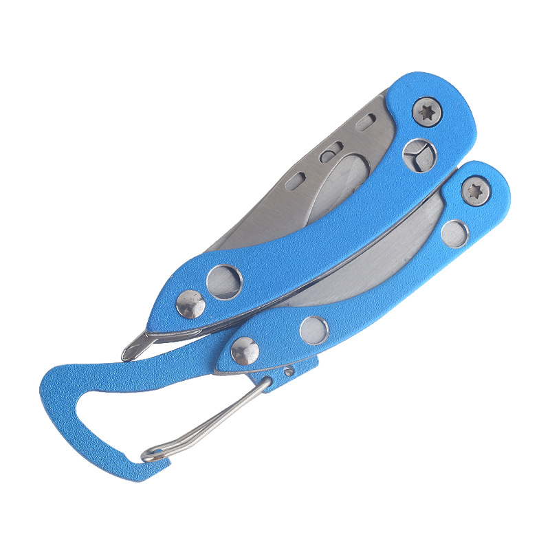 Συνδυασμένο εργαλείο πένσας-μαχαίρι με αναδιπλούμενο μύτο, λεπίδα 3,5 cm, κατάλληλο για κάμπινγκ