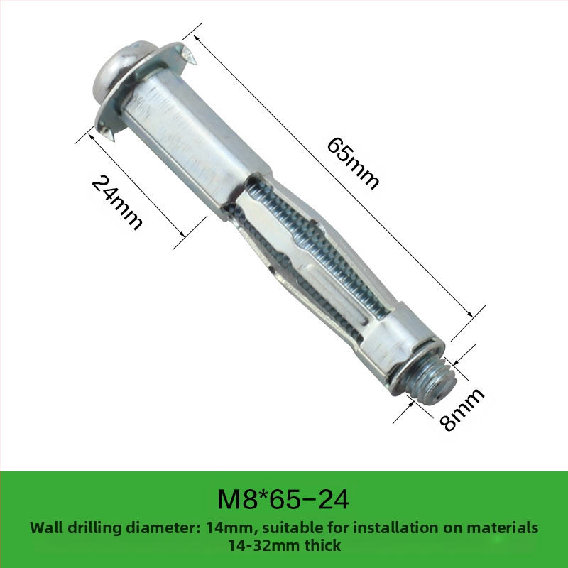 Ryder βύσμα εξάπλωσης για κούφια τούβλα και γυψοσανίδα (M4-M8)