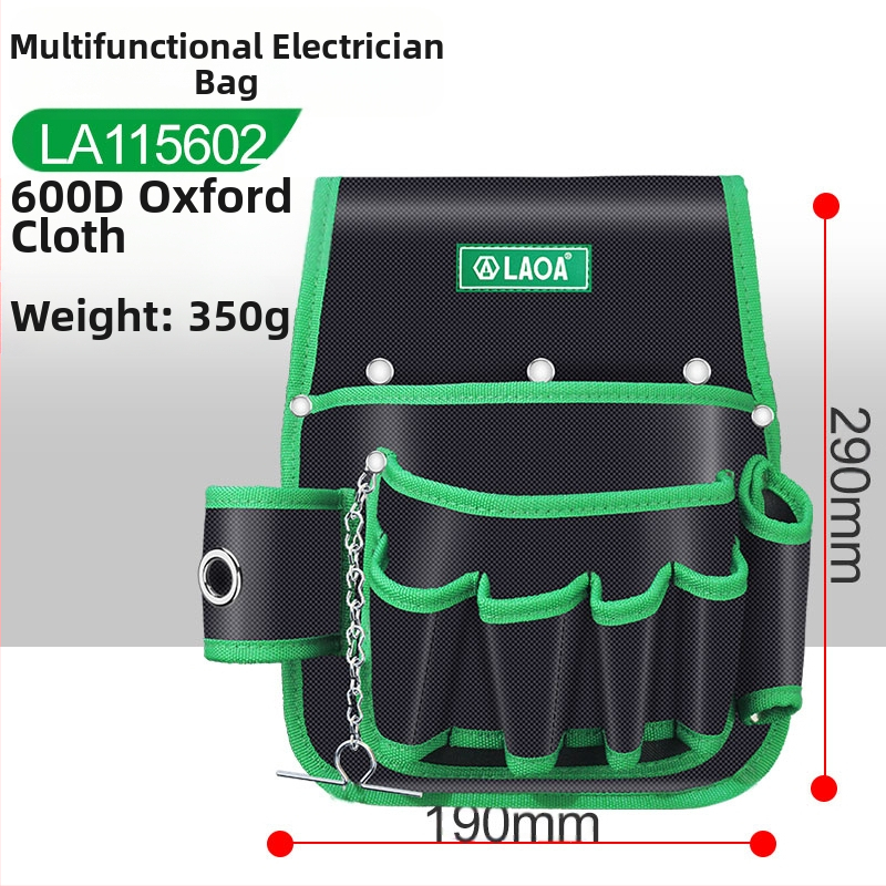 Old a Elektriķa jostas soma – ūdensdroša, izturīga, daudzfunkcionāla instrumentu uzglabāšanas soma