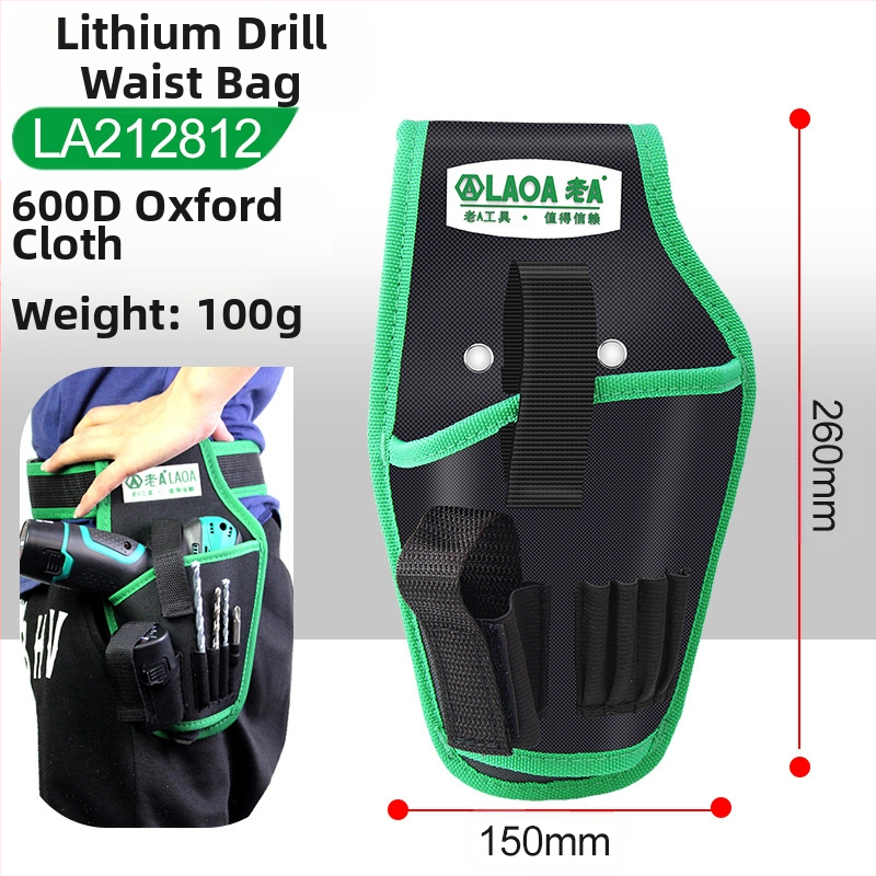 Old a Elektriķa jostas soma – ūdensdroša, izturīga, daudzfunkcionāla instrumentu uzglabāšanas soma