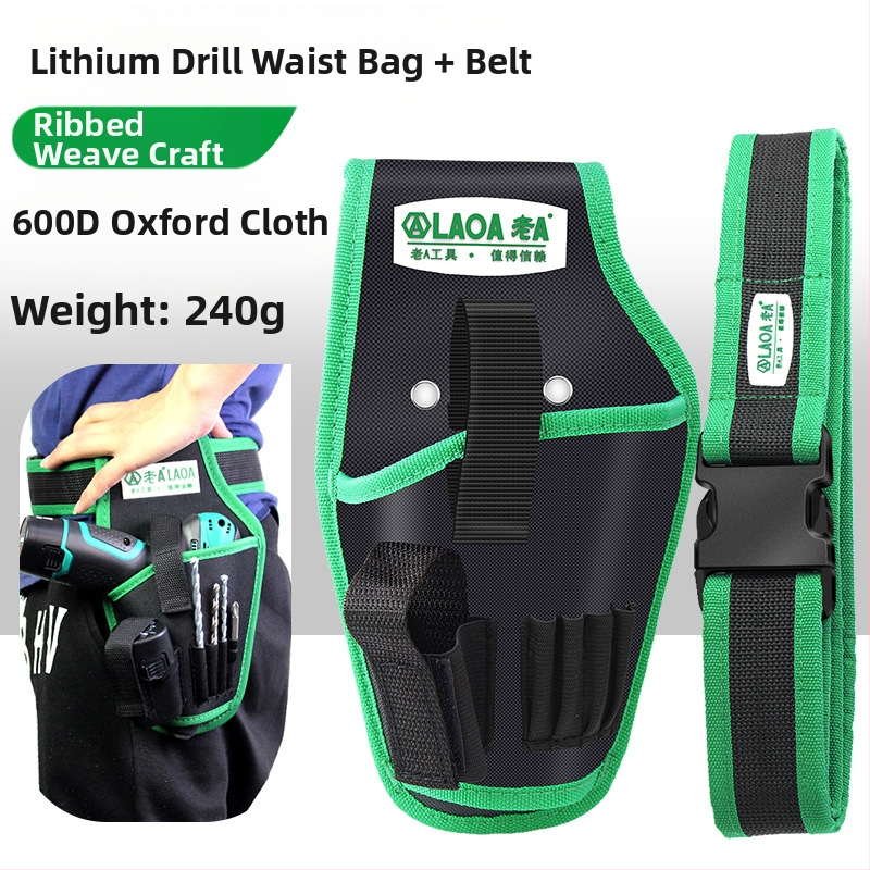 Old a Elektriķa jostas soma – ūdensdroša, izturīga, daudzfunkcionāla instrumentu uzglabāšanas soma