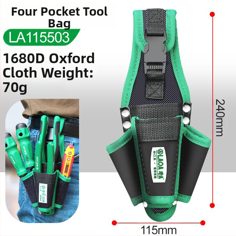 Old a Elektriķa jostas soma – ūdensdroša, izturīga, daudzfunkcionāla instrumentu uzglabāšanas soma