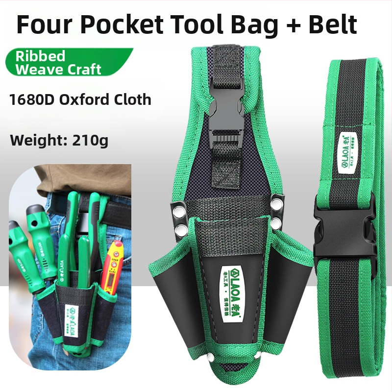 Old a Elektriķa jostas soma – ūdensdroša, izturīga, daudzfunkcionāla instrumentu uzglabāšanas soma